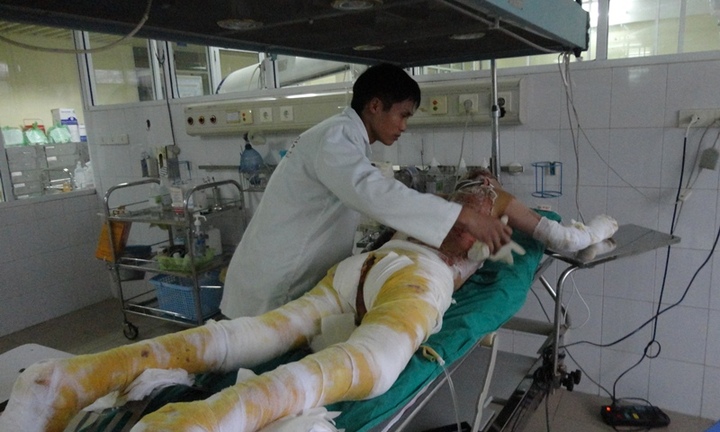  Người vợ giành giật sự sống sau hỏa hoạn để gượng dậy nuôi con 