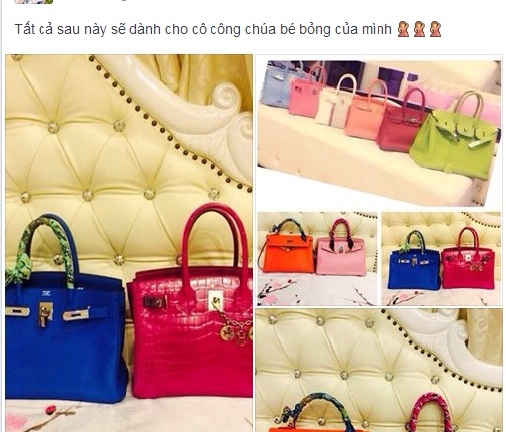 Fan nghi ngờ Ngọc Trinh có bầu vì giữ túi cho con