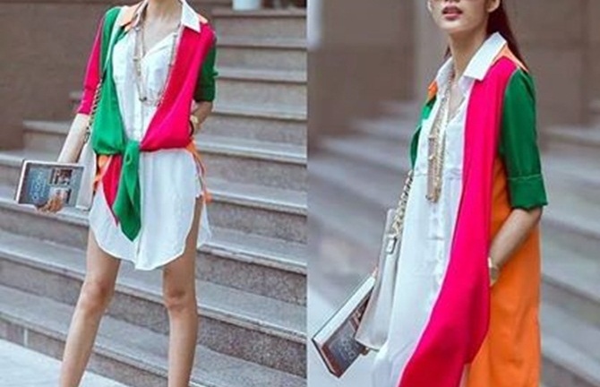 Ngắm gu thời trang street style cực chất của Hoàng Thùy