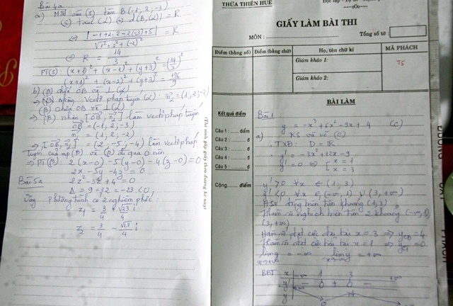 Đánh giá chất lượng giáo viên bằng đề thi học sinh