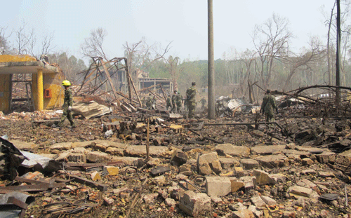 Lời kể kinh hoàng tại vụ nổ nhà máy pháo hoa