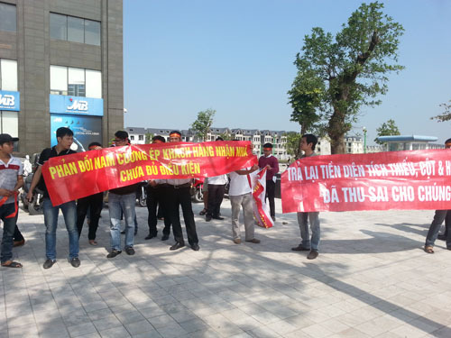 Khách mua chung cư Nam Cường kêu cứu Ngân hàng Nhà nước