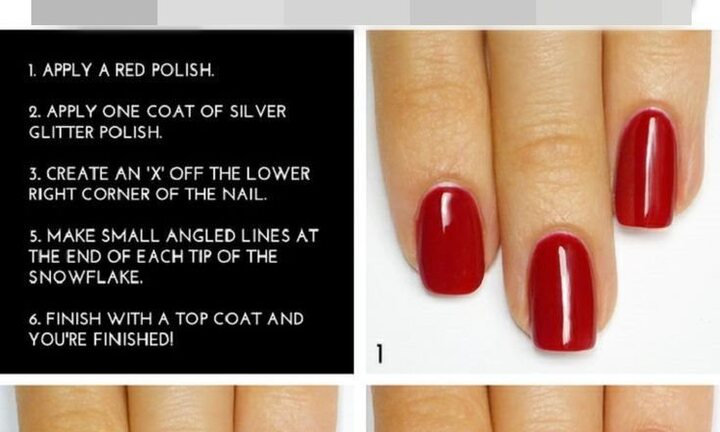 Tự tay làm móng đón Giáng sinh cực đẹp tại nhà