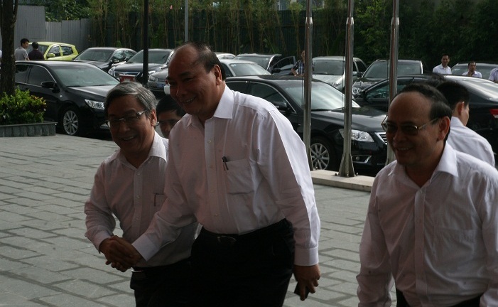 Chùm ảnh: PTT Nguyễn Xuân Phúc làm việc với Hội Luật gia VN