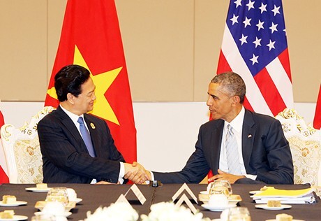 Thủ tướng Chính phủ Nguyễn Tấn Dũng gặp Tổng thống Mỹ Obama