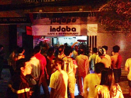 Nhà hàng nằm trong chung cư nơm nớp nguy cơ cháy nổ