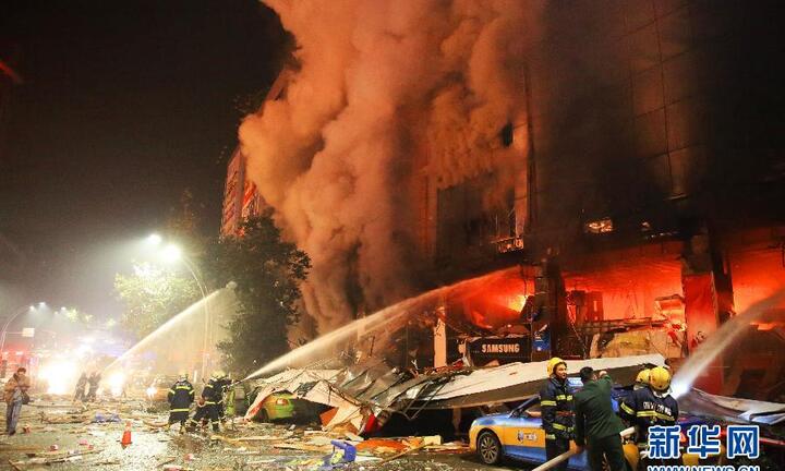 Trung Quốc: Cháy khu mua sắm, hàng chục người thương vong