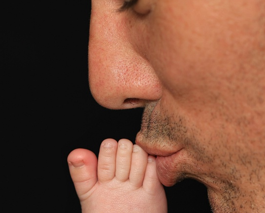 Những hình ảnh cảm động về tình phụ tử