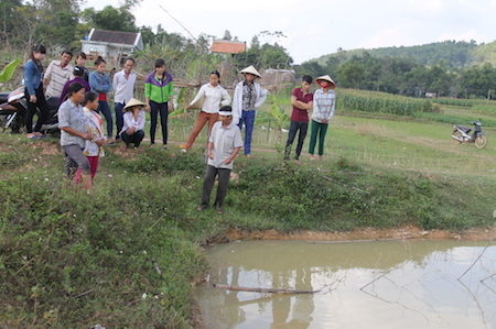 Nghệ An: Rơi xuống ao nhà, hai anh em sinh đôi tử vong