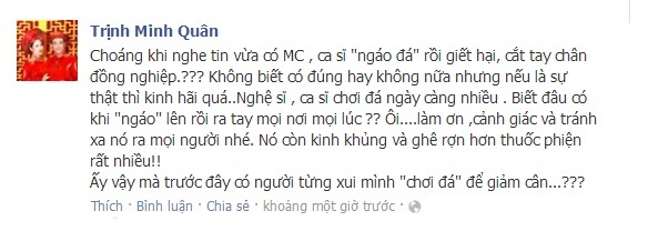 Facebook sao 24h: Minh Quân choáng vì đồng nghiệp 