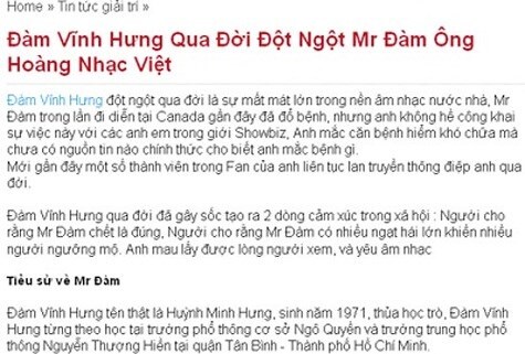  Mới đầu năm Đàm Vĩnh Hưng đã bị trù cho 