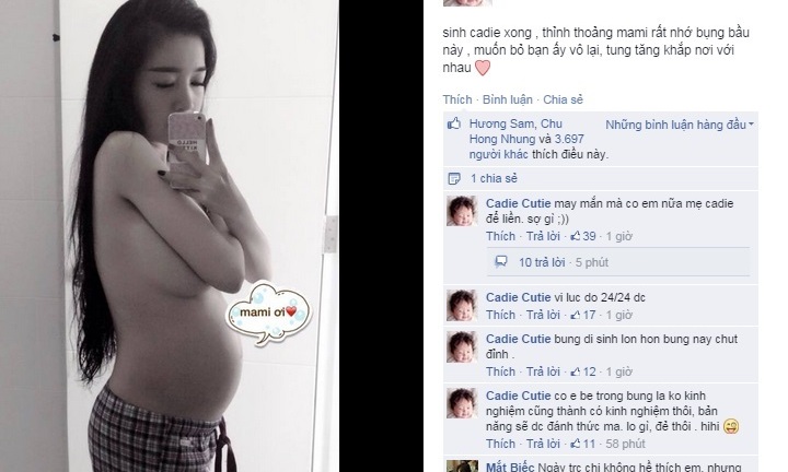 Elly Trần là một trong những bà bầu đẹp nhất hành tinh