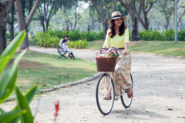 Siêu mẫu Thanh Hằng quay MV quảng cáo cà phê?