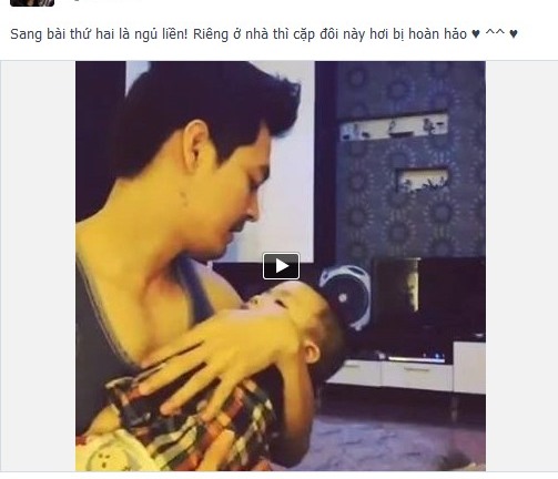 Facebook sao 24h: Phan Anh hát ru con ngủ