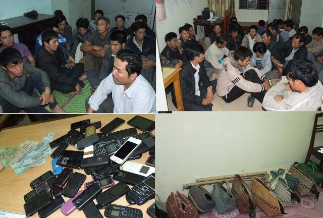 Phá “sới” chọi gà liên tỉnh ở Thanh Hóa, bắt 53 đối tượng