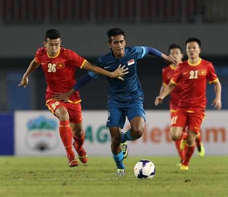 U23 Việt Nam bất ngờ gục ngã trước U23 Singapore 