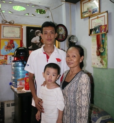 Võ sỹ vô địch SEA Games sống trong căn nhà 10m2