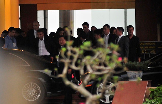 Những hình ảnh đầu tiên của Beckham tại Việt Nam