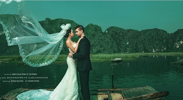 Mỹ nhân Việt Nam và bộ ảnh cưới tuyệt đẹp với sao Hà Lan