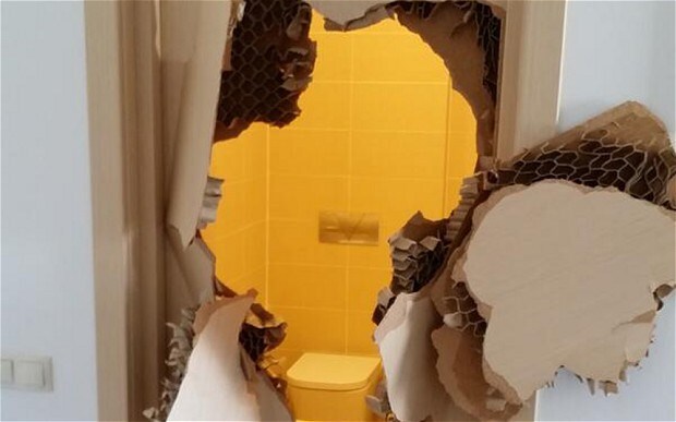 Bi hài VĐV bị “nhốt” trong toilet tại Olympic Sochi