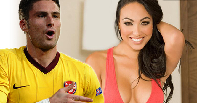 Giroud thú nhận “scandal sex” với siêu mẫu Celia Kay