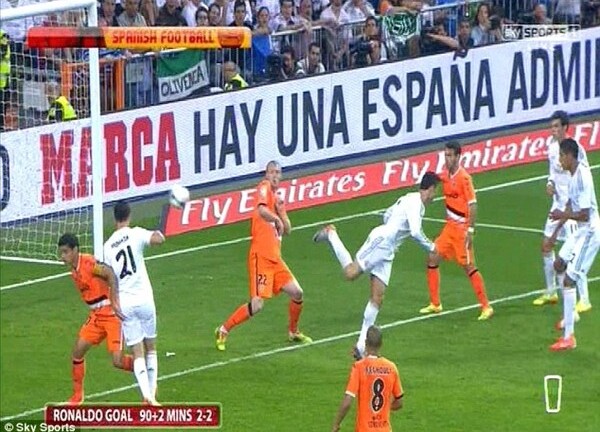 Những tuyệt phẩm đánh gót để đời của Ronaldo