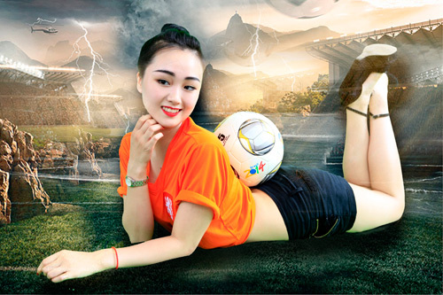 Mê mẩn hot girl siêu sexy đốt nóng World Cup 2014