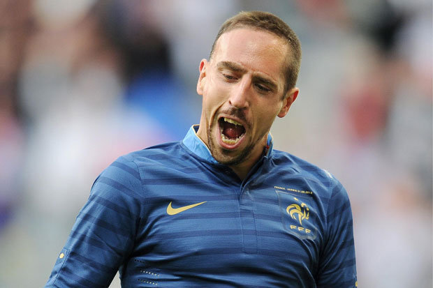 Tin tức World Cup 2014: Ribery bị gạch tên vì lý do tế nhị