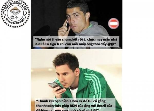 Ronaldo bất ngờ gọi điện nhờ Messi vùi dập ĐT Đức