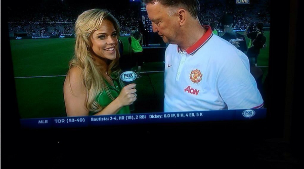 Clip: Chộp được cảnh HLV M.U 