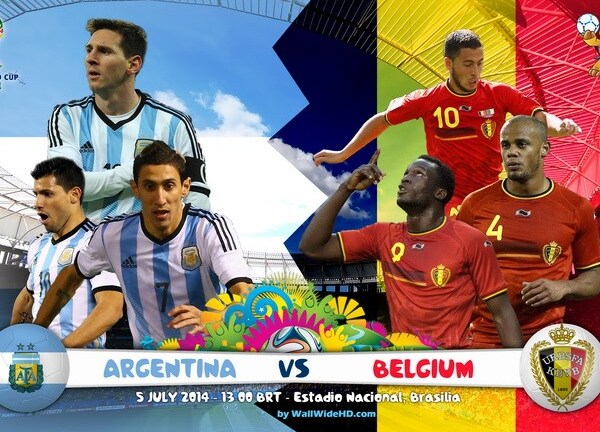 Lịch thi đấu World Cup 2014 ngày 5/7 rạng sáng 6/7