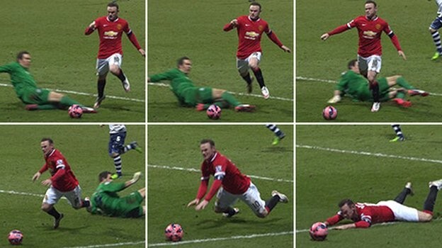 Rooney ngang nhiên thừa nhận ngã vờ kiếm 11m