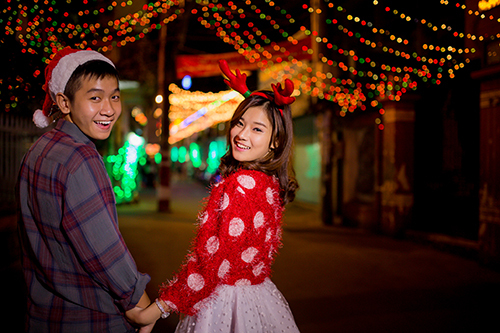 Noel 2014: Hot girl Hoàng Yến Chibi hẹn hò cùng “bạn trai tin đồn”