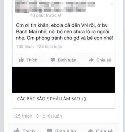 Thực hư tin đồn đã có người Việt Nam đầu tiên nhiễm Ebola