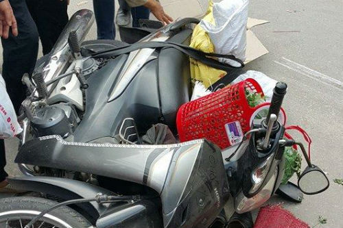 Đi thăm con bị xe khách tông chết tại chỗ