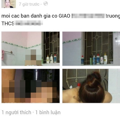 Vụ cô giáo lộ ảnh sex: Sở GD - ĐT mong dư luận lắng xuống