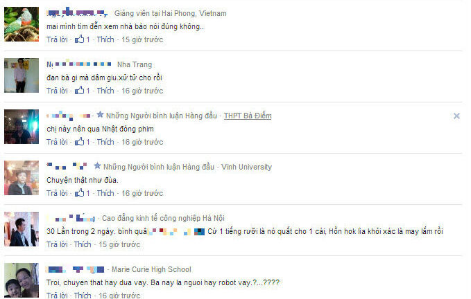 Dân mạng cho kiều nữ 