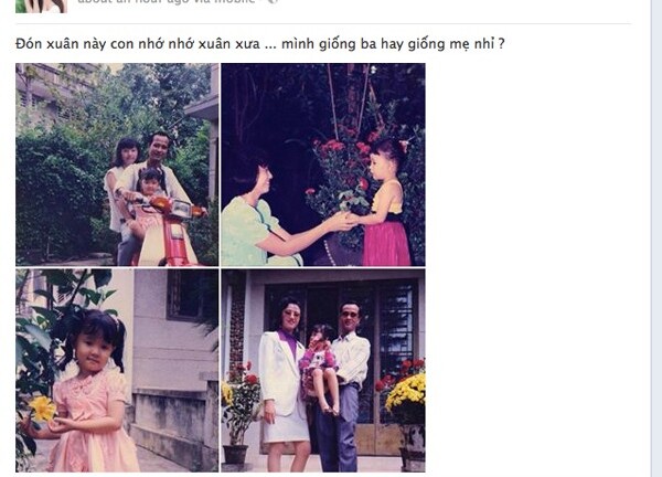 Dân mạng điên đảo vì ảnh ngày bé cực dễ thương của hot girl Midu