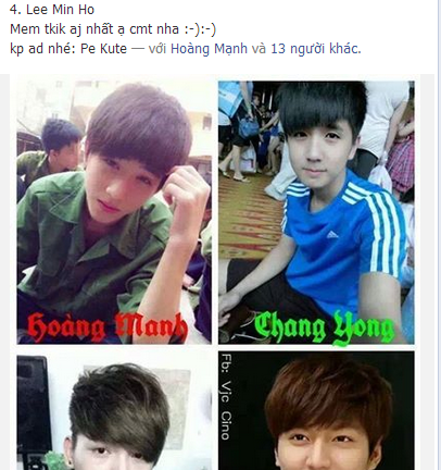 Lee Min Ho đứng cuối bảng xếp hạng trai đẹp gây thất vọng