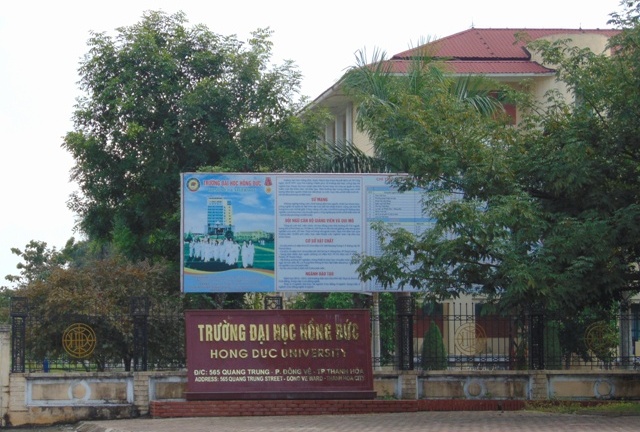 Một Phó trưởng khoa Đại học Hồng Đức bị bắt 