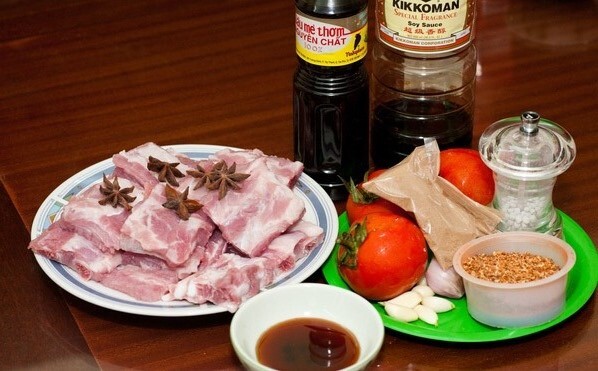 Sườn rim ngũ vị