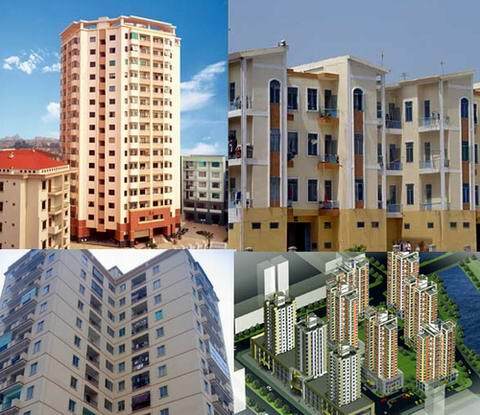 Chung cư 20 triệu/m2 ồ ạt 