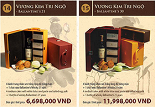Bên trong hộp bánh trung thu bạc triệu của khách sạn 5 sao có gì?