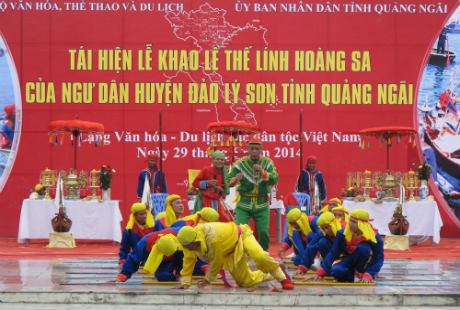 Tại Hà Nội: Lần đầu tiên tái hiện “Lễ khao lề thế lính Hoàng Sa”
