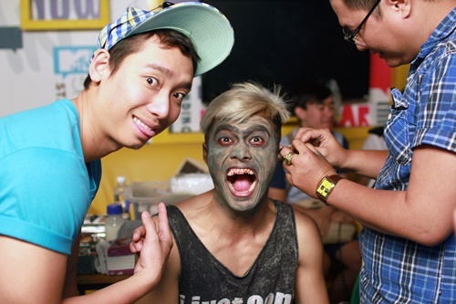 Hé lộ tạo hình quỷ dữ của Lâm Vinh Hải, Phở Đặc Biệt trong phim tết