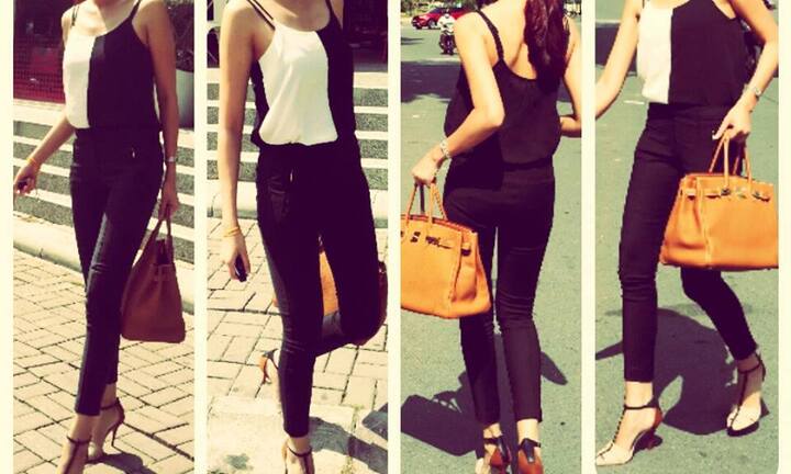 Style sao Việt tuần qua: Thanh Hằng sành điệu với đồ đen trắng