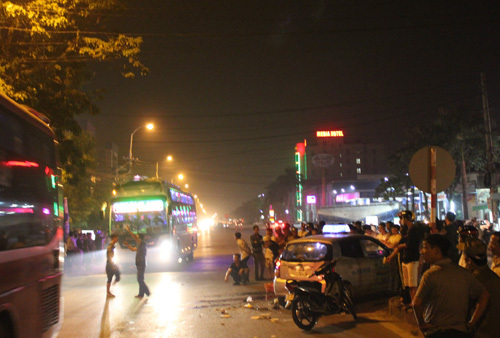 Sĩ quan quân đội tử vong sau va chạm với xe taxi