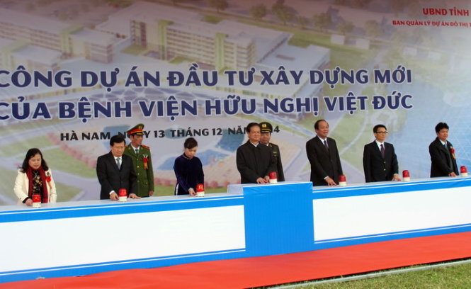 Hà Nam có cơ sở 2 Bệnh viện Bạch Mai và Bệnh viện Việt Đức
