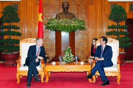 Thủ tướng Nguyễn Tấn Dũng tiếp Đại sứ Hoa Kỳ