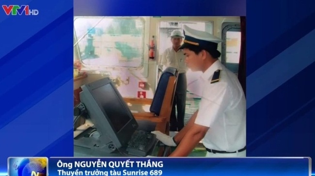 Tàu Sunrise 689 đã về đến Việt Nam